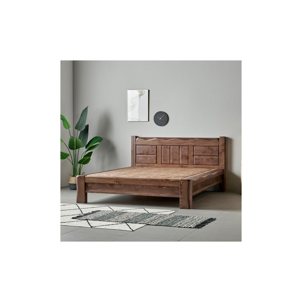 프리미엄 소나무 통원목 키퍼 황토흙/돌소파 흙침대 돌침대 침대프레임 슈퍼싱글 퀸 사은 행사