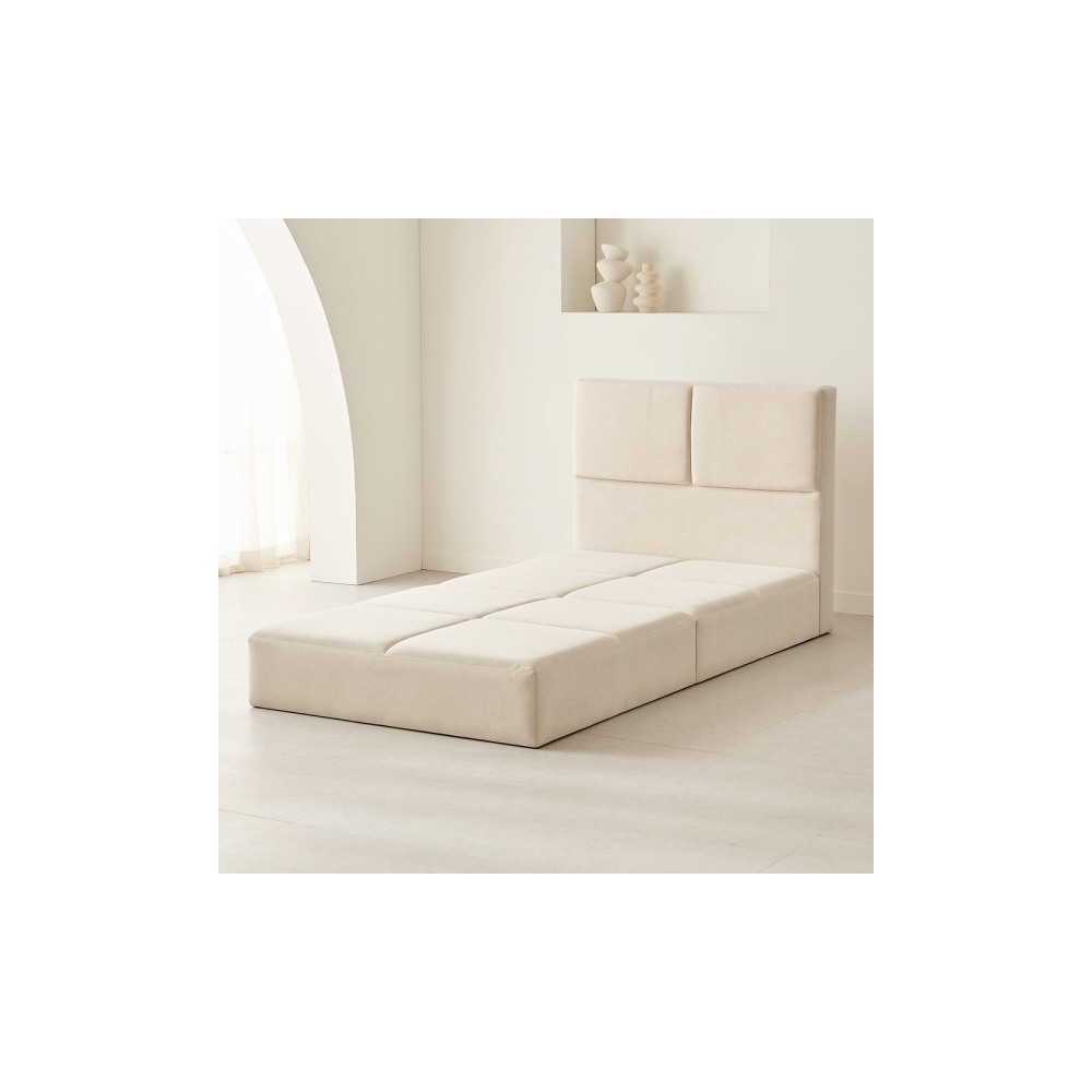 아씨방가구 이지클린 호텔 패브릭 침대 프레임 SS/Q 매트리스 선택