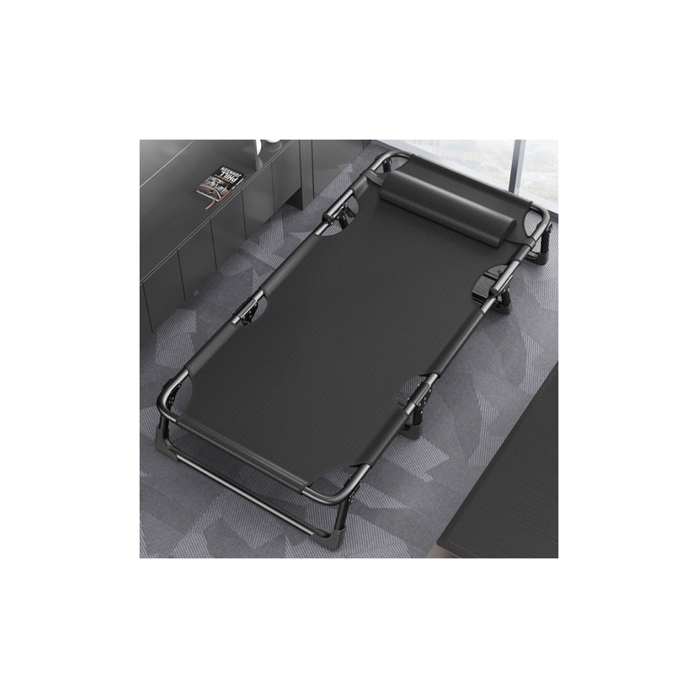 간이침대 4단 각도조절 접이식 틈새보관 리클라이너 폴딩침대 사무실침대 야전침대 접이식침대 캠핑 차박