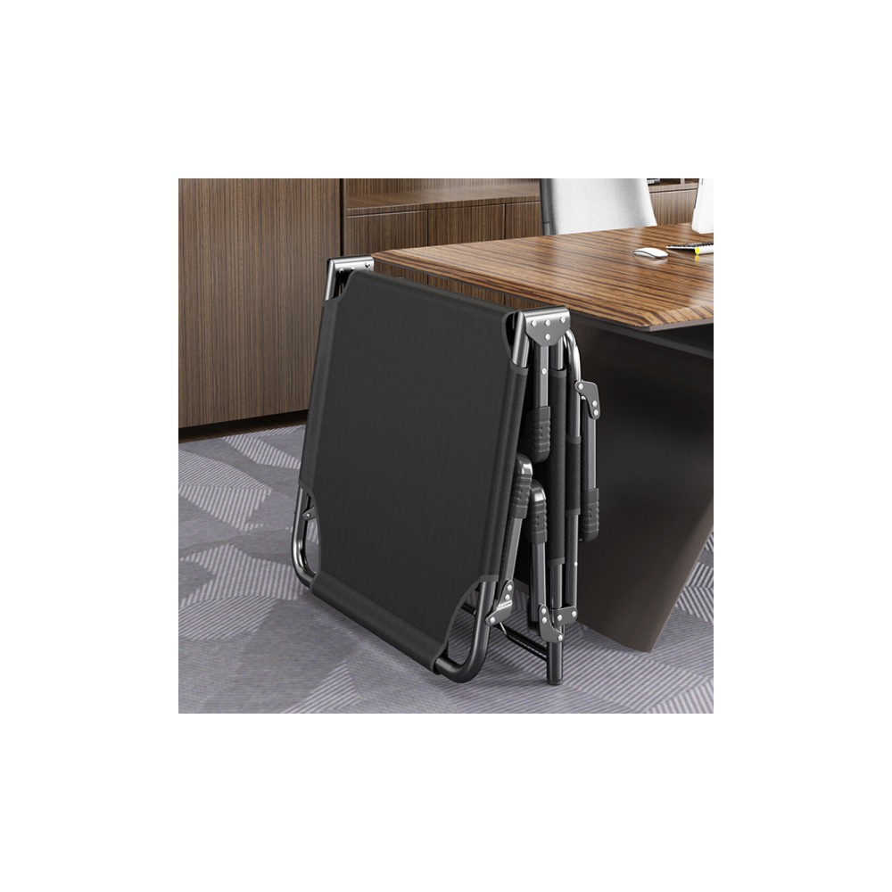 간이침대 4단 각도조절 접이식 틈새보관 리클라이너 폴딩침대 사무실침대 야전침대 접이식침대 캠핑 차박