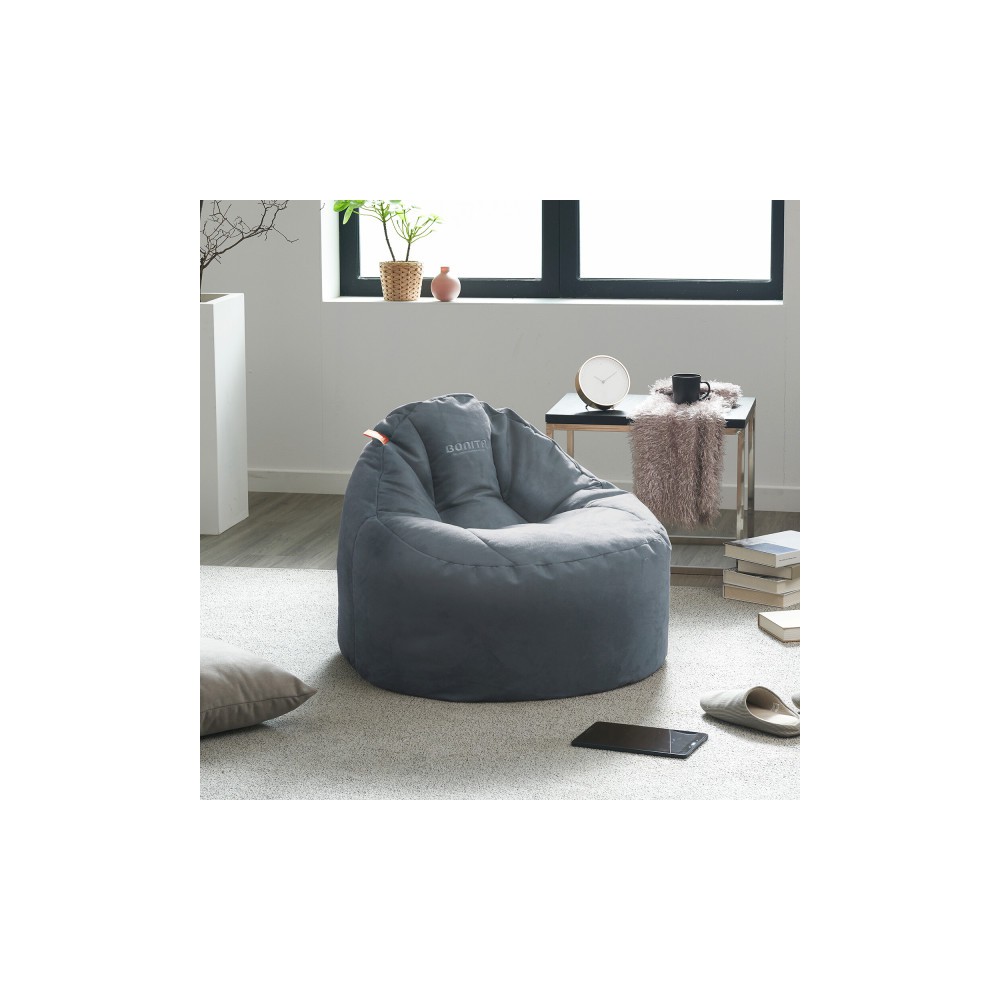 보니타 빈백 대형 블루밍 B807 스웨이드 소파