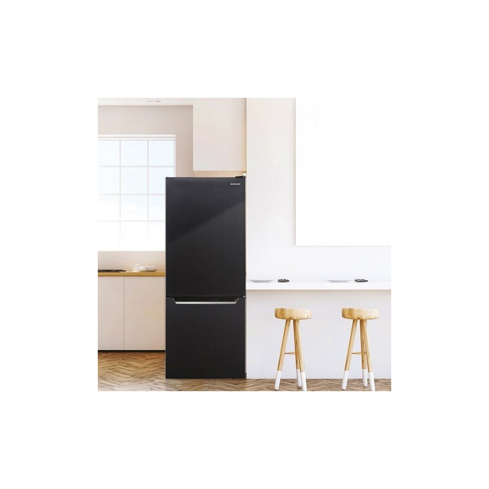 캐리어 클라윈드 블랙 콤비 냉장고 117리터 CRF