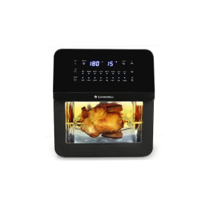 리빙웰 스텐 에어프라이어 대용량 16리터_BLACK