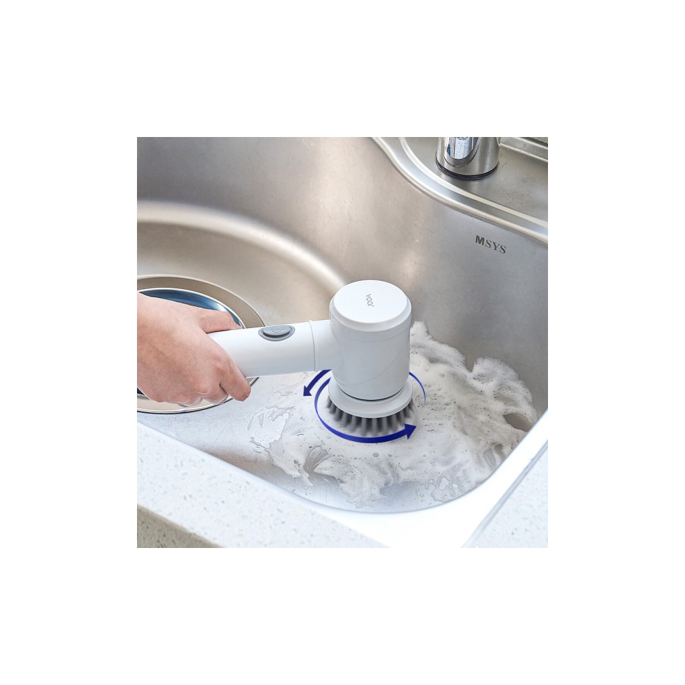 워시스핀 창문 화장실 IPX5방수 무선 청소기 운동화 욕실 변기 바닥 타일 전동 브러시 청소솔