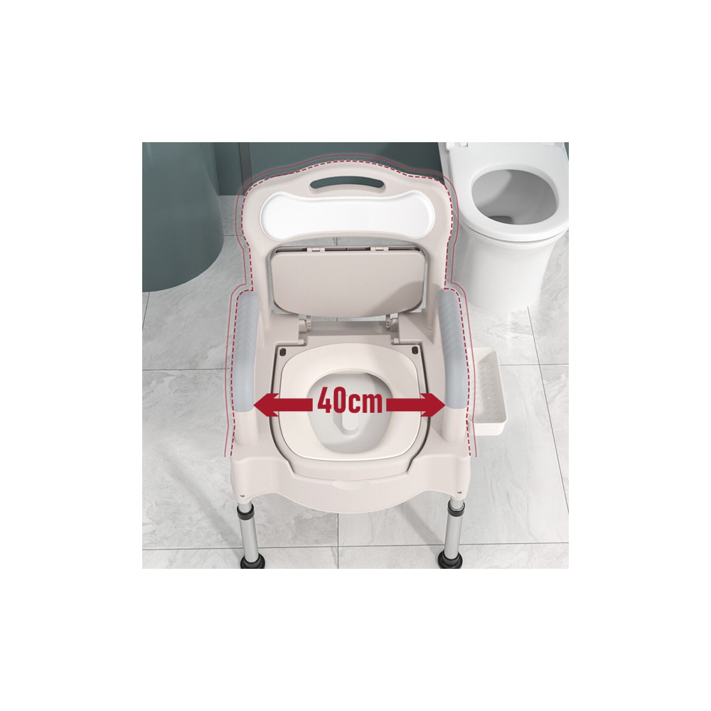 이동식 좌변기 환자용 변기 노인 휴대용 변기의자 임산부 목욕의자 어르신 장애인 간이 화장실 YQ