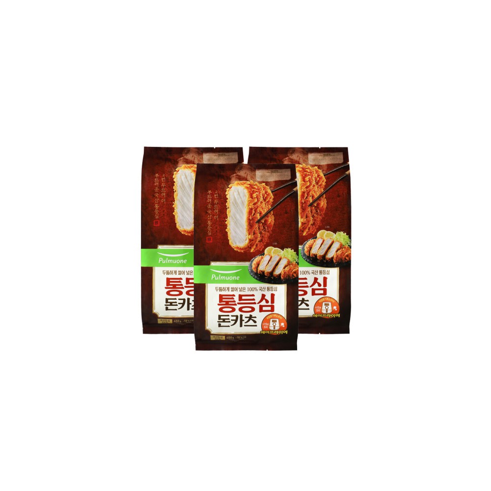 통등심 돈카츠 450g 3개